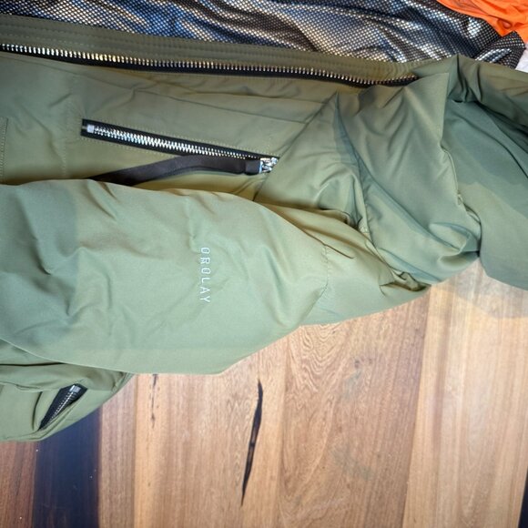 Orolay New with tags Women's Thickened Down Jacket Green Size Large - Picture 4 of 11